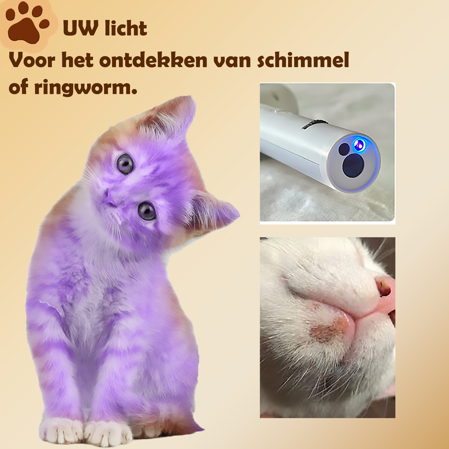 5 in 1 Multifunctionele kattenborstel