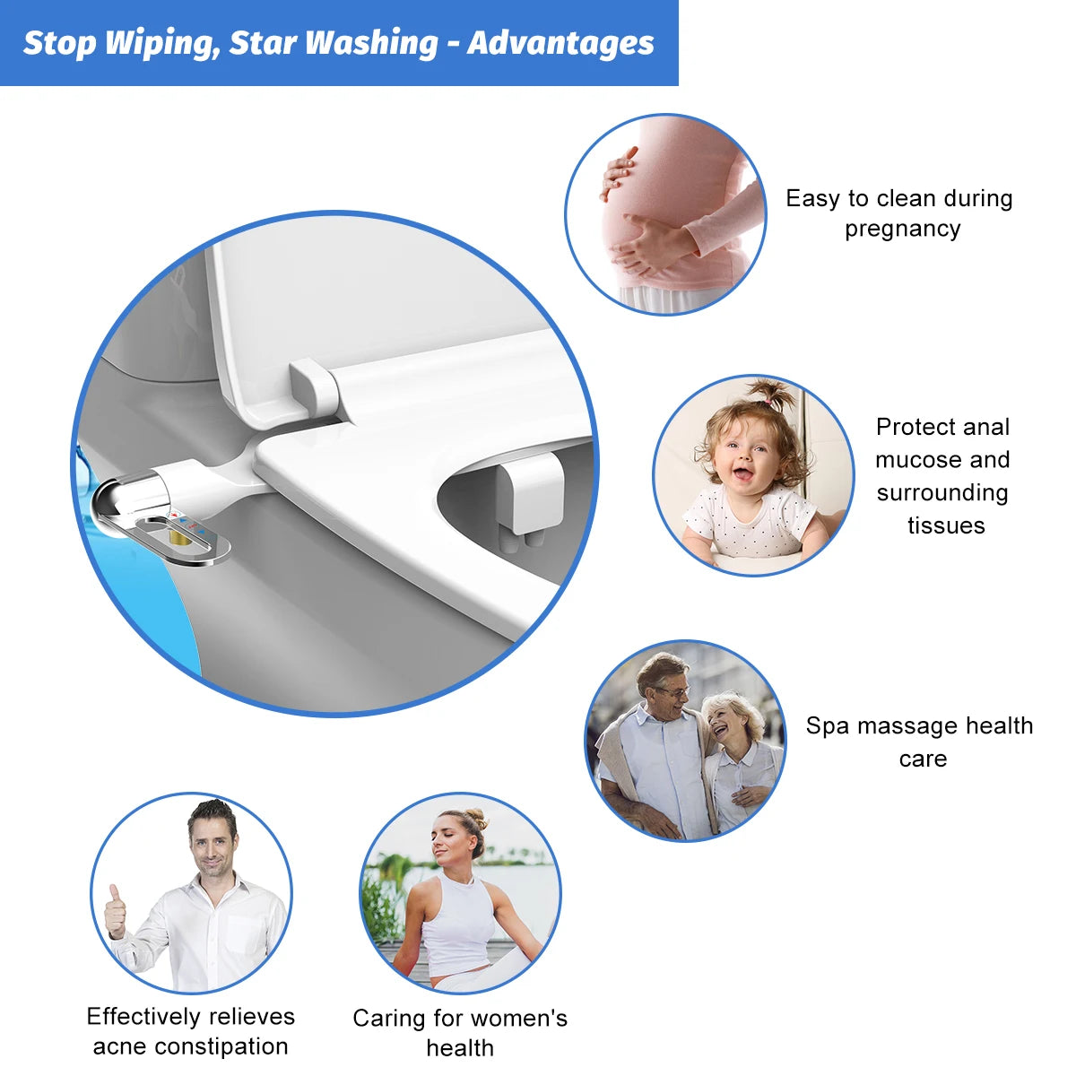 SlimSpray Adjustable Bidet